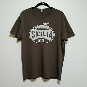 Sicilia Mount Etna Volcano Italy T-Shirt